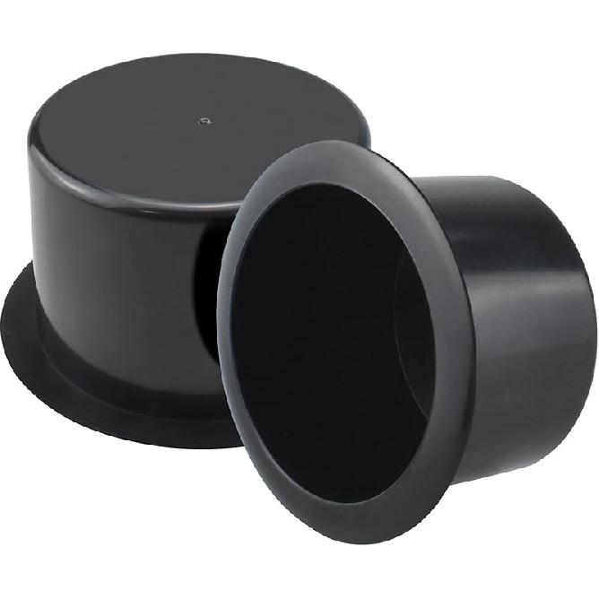 SDTC Tech Black Sofa Cup Holder, Ert Universal Cup Drink Holde For RV Boats, Cars, Sofas And Golf Carts (2-Piece)