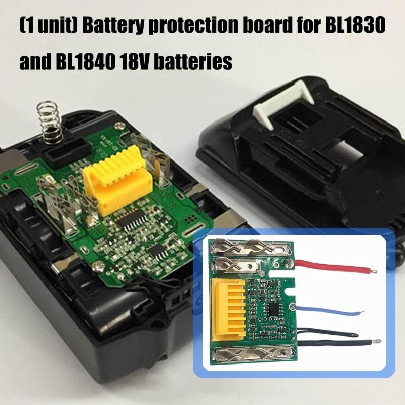 LiBattery Protections Board With Intelligent Current Control Enhanced Heat Dissipation For BL1830 BL1840 BL1850 18V Power Tools