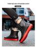 Men's Wear-Resistant Short Non-Slip Rubber Rain Boots for Work, Car Washing, and Fishing - Waterproof and Fashionable Mid-Tube Design