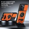 KEYSION Magnetic Phone Case for Redmi 15C 171mm 173mm Slide Camera Protection Upright Kickstand Shockproof Cover for POCO C85