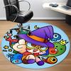 1PC Magical Magic Creatures Office Round Area Rug,  Mat Suitable ForOffice, Under Office Chairs Bedroom Living Room Home Decor, Room Deco