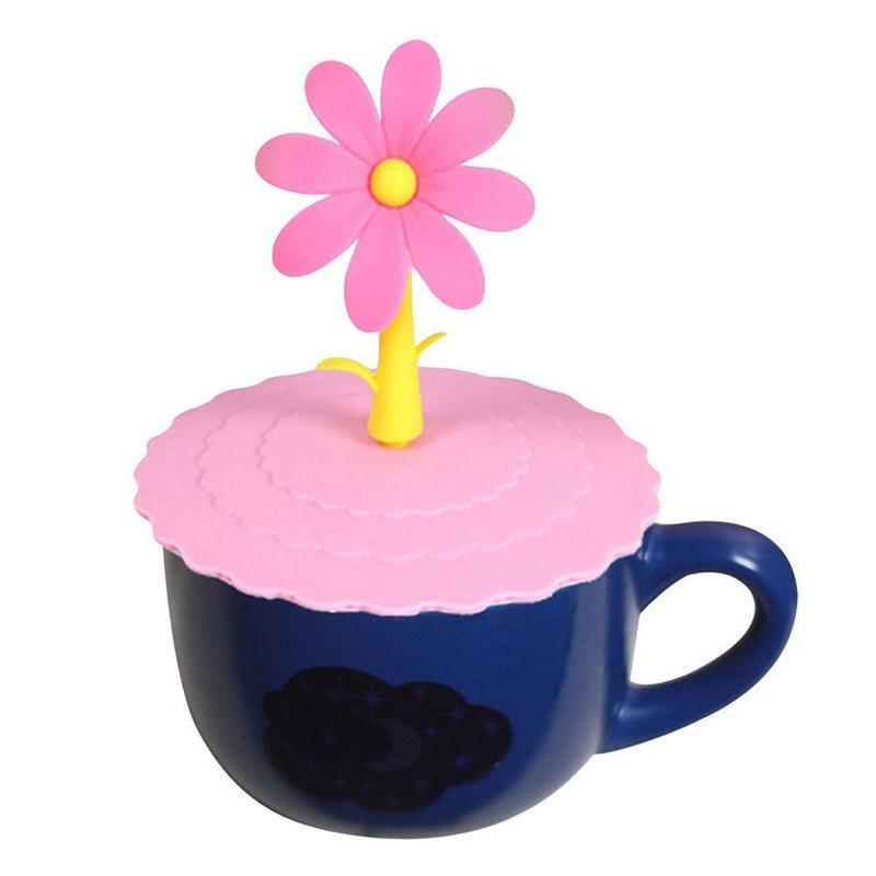 Tapa de la Taza Cubrir Antipolvo Silicona Plantones Café Succión Sello Hermético Tapa de la Taza Cubrir Antipolvo Silicona Plantones Café Succión Sello Hermético