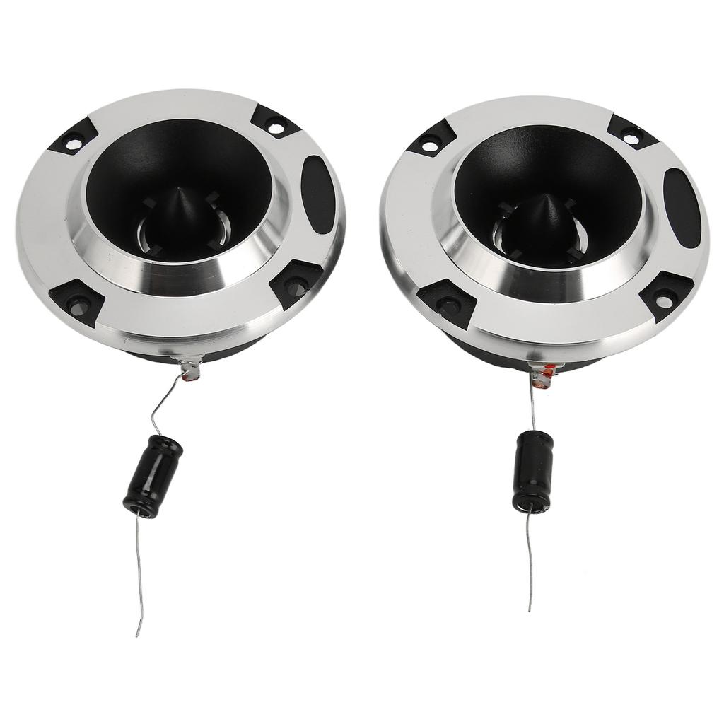 2 Pcs Car Tweeter HIFI Sound Quality Sensitive Silver 150W Dome Tweeter for All Car Audio Systems