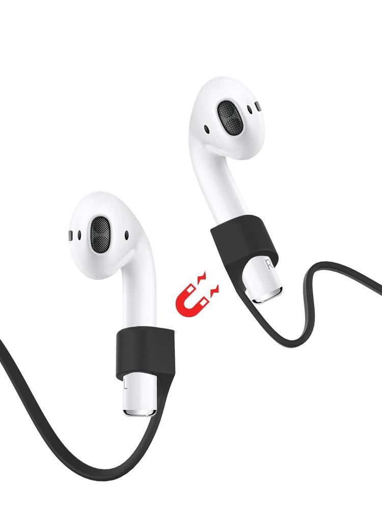 Wireless Headphone Neck Strap Cord String Silicone Rope Holder Cable Earphone Strap for AirPods 1 2 3 Pro String