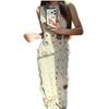 Available: 26 Early Spring Crochet Round Motif Vest and Skirt Set