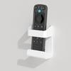 Hole Free Remote Control Holder Wall Mount Remote Wall Holder Phone Charging Organizer