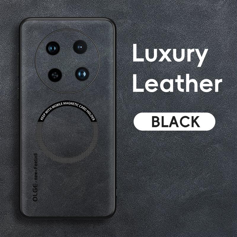 

Magnetic Retro Leather Soft Case For Honor Magic7 Lite Magic7lite Honor X9C HonorX9C G ShockProof Phone Case Cover HONOR X9C