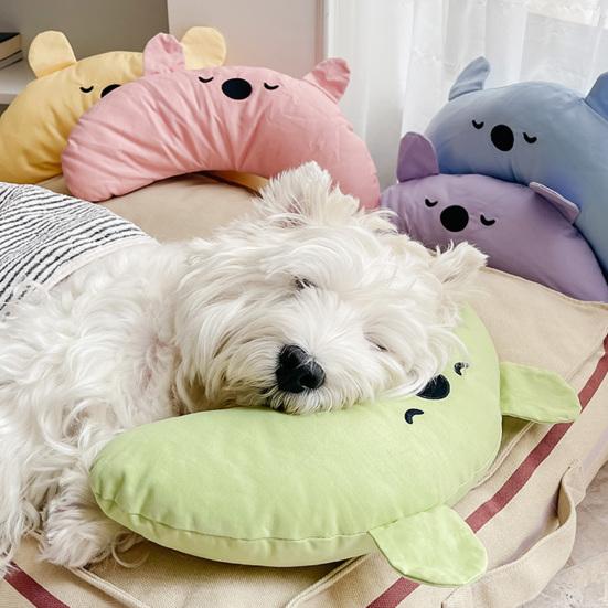Pet Sleep Cushion Detachable Easy to Clean Cervical Spine Support U-shaped Cat Dog Cushion Pet Supplies