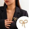 Irregular Bowknot Charm Brooch Fashion Sweater Clothing Pin Decorative Lapel Pin