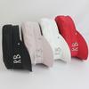 2025 Trendy Satin Letter RB Military Hats Designer Brand Spring Summer Newsboy Cap Crystal Flat Top Baker Boy Hat Visor