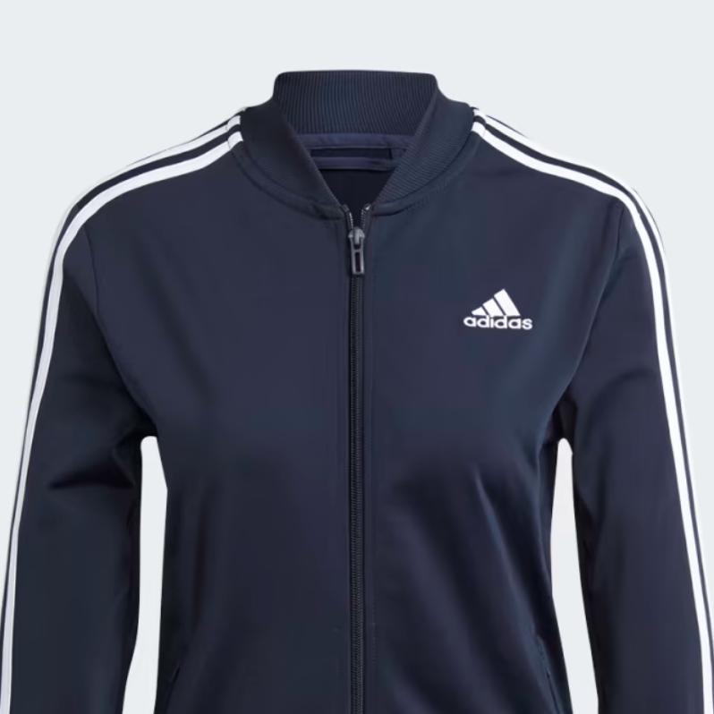 adidas Women's Back 2 Basics 3-Stripes Tracksuit Legend Black/White H10155