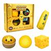 3 Pieces Cheese Slow Rising Food Squeezable for Fidgeters, Desk, Office, Classroom