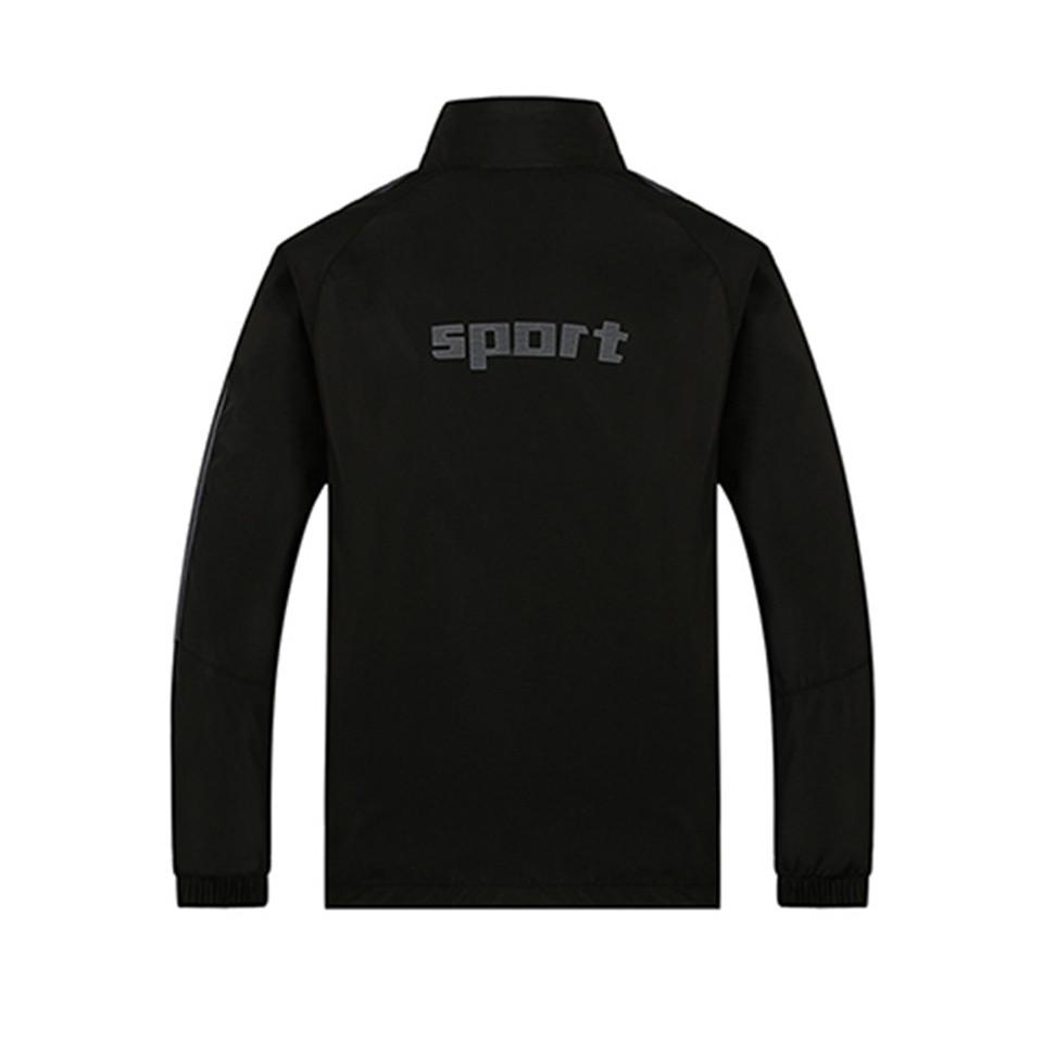 Men's Sportswear Suit Sweatshirt Tracksuit Casual Sets Outwear 2PC Jacket+Pants Plus Size L-5XL