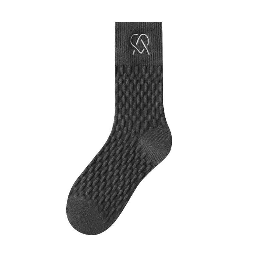 Chaussettes d'hiver chaudes pour femmes 10-1 - Anti-gel respirantes douces beige et noir, Chaussettes longues sans couture pour femmes, Chaussettes moyennes pour femmes, Chaussettes pour le jour de Noël