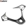 For Volkswagen VW Teramont Atlas 2017 2018    Carbon Fiber Car Steering Wheel Panel Cover Trim Interior Accessories