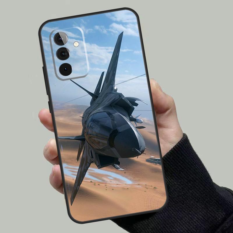 Fighter Planes Case For Samsung Galaxy A55 A35 A15 A52 A32 A12 A16 A26 A36 A56 A53 A33 A13 A14 A34 A54 A17