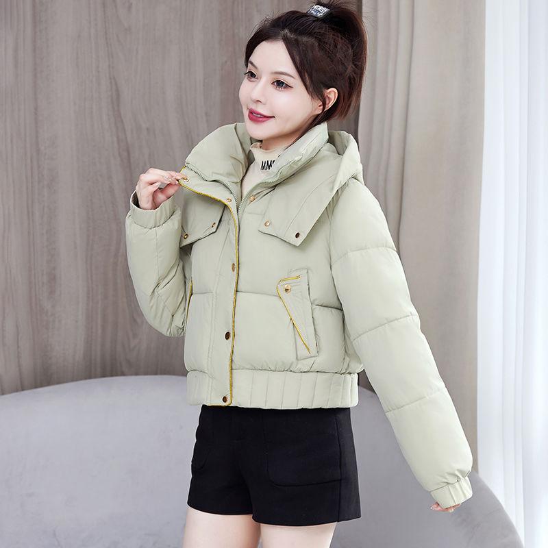 Fashion Down Padded Jacket Women's Short Loose Thick Winter Padded Jacket Small Padded Jacket Temperament Jacket