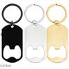 Roestvrij Stalen Sleutelhanger & Flesopener Hanger met Ingegraveerd Logo