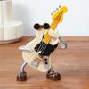 Musical Instrument Statue Abstract Tabletop Display Guitar Statue Desktop Decoration For Music Lovers Boys Girls Kids Bookshelf