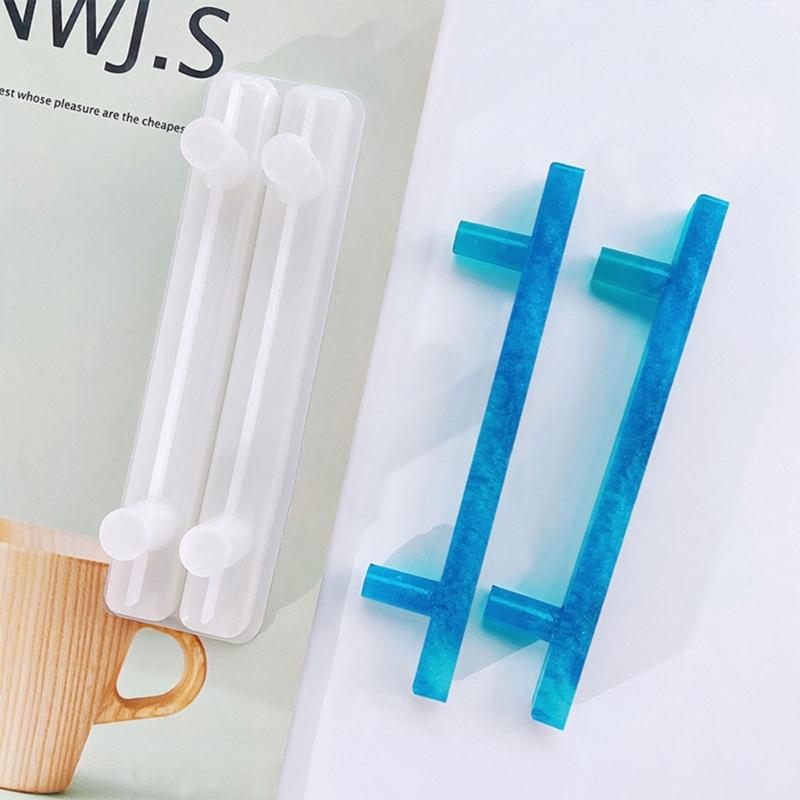 Silicone Mold for Fruit Bowl Handle Fruit Serving Tray Handles Resin Mold Rectangle Resin Mold for Making Jewelry Plate