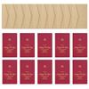 92MF 10Pcs 2025 Year of The Snake Greeting Card with Envelope 3D Spring Festival Card