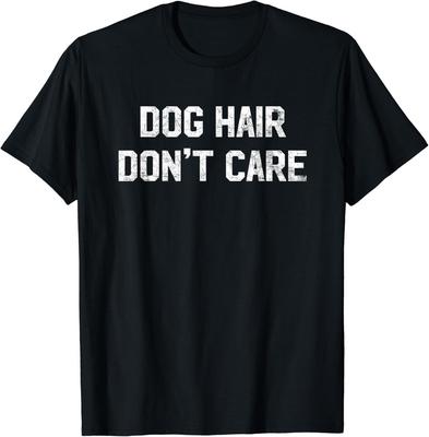 Hundehaare Egal T-Shirt - Lustiger Hundeliebhaber Spruch Zitat Geschenk Unisex T-Shirt