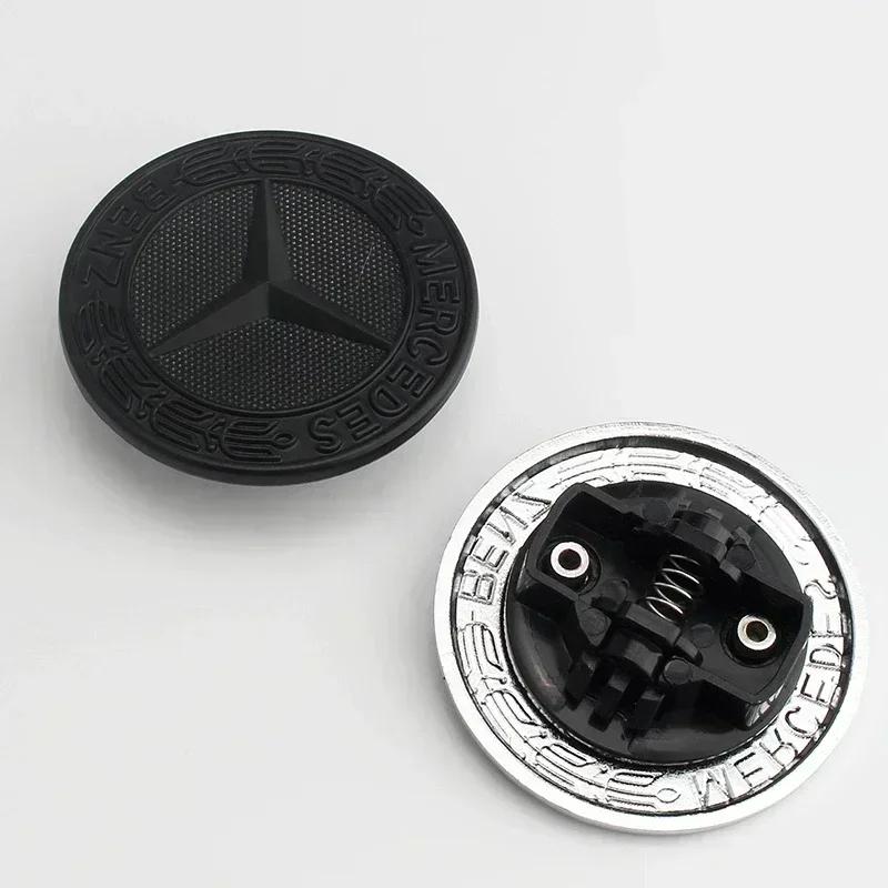 

GLC GLB W212 GLC GLK GLC GLB For AMG Car For Mercedes benz AMG Car Metal Flat Hood Emblem Front Badge Logo Sticker For Mercede чёрный