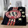 Bayern Munich Blanket Ultra-Soft Suitable for Livingroom Picnics Bedding Four Seasons Universal Stylish Decor