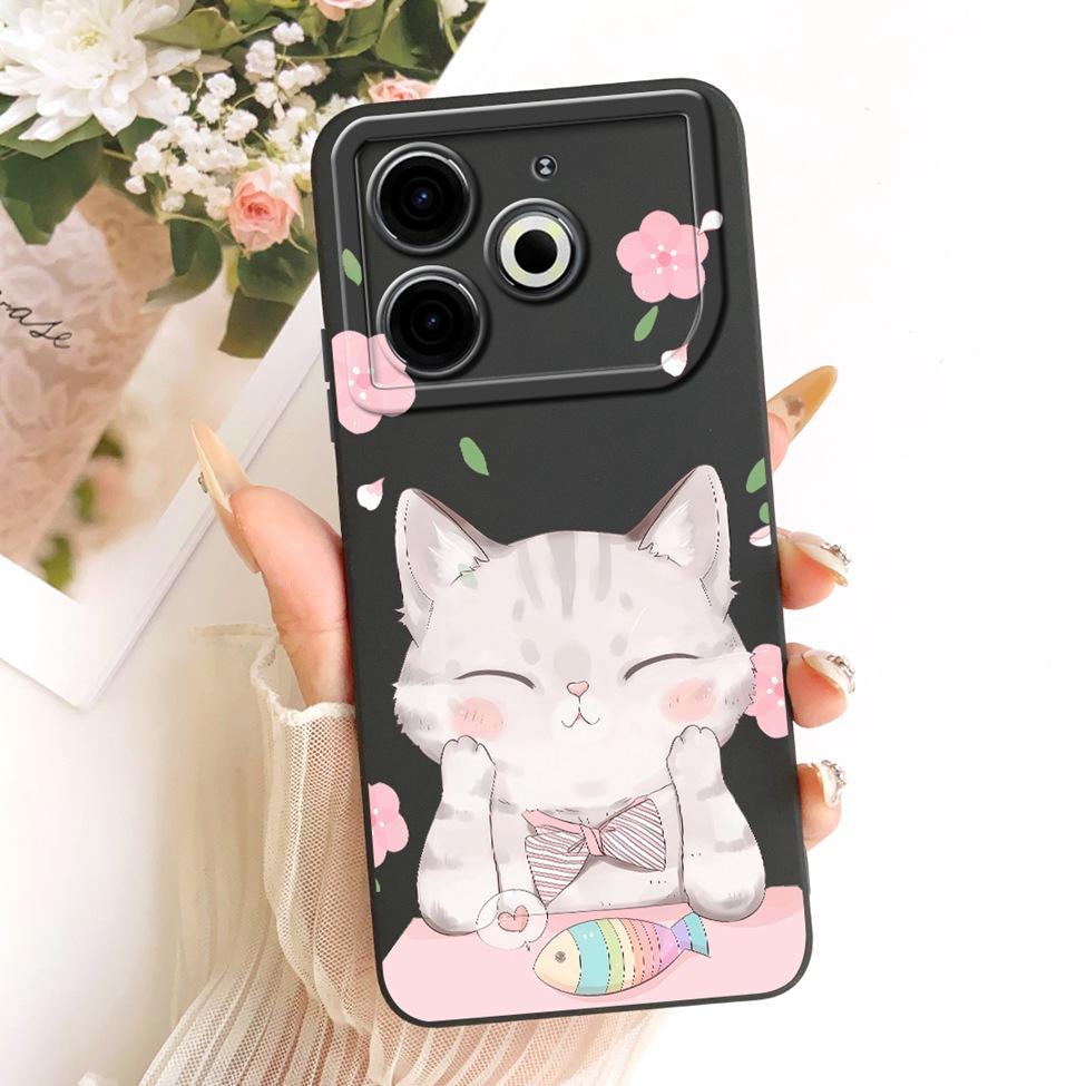 Handyhülle Für Tecno Pova 6 Neo 4G Hülle Mode Cartoon Niedlich Lustig Bemalt Silikonhülle Für Techno Pova 6Neo 4G