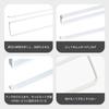 Coollooda Kitchen Paper Holder, Under-Cabinet Towel Holder, Kitchen Paper Storage, Roll Holder, Hanging, No Tools Required, Easy Installation, No Dril