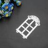 Fenster Metall Stanzschablonen Schablone für DIY Scrapbooking Fotoalbum Prägepapier Karten Basteln Stanzteile