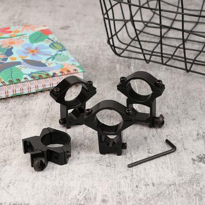 2Pcs Hunting Rifle Scope Mounts Ring For Dia 25.4Mm Tube Scopes 11Mm 20Mm Dovetail Picatinny Rail Tactical Flashlight Mount