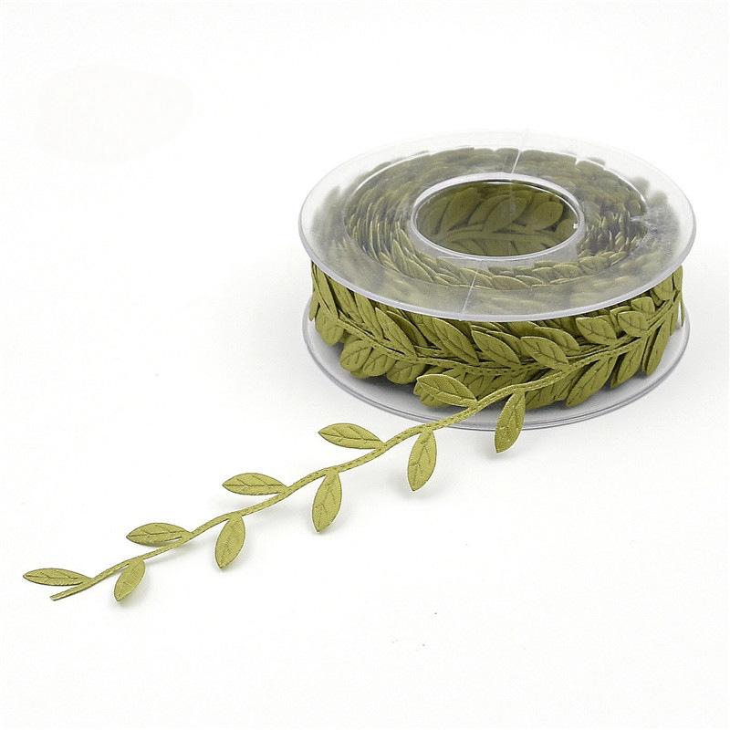 Ultrasonic embossing, leaf ribbon, leaf lace decoration with lace 15 meters