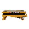 Hydraulic Lift Table Cart, 770lbs 51" Lifting Height with 4 Wheels And Non-Slip Pad, for Material Handling and Transportation