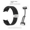 Original Silicone Band for Samsung Watch 4/5 Pro 40mm 44mm 45mm Strap Magnetic Folding Buckle for Galaxy Watch 4 Classic 42 46mm Accessories