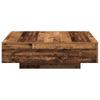 Coffee Table Reclaimed Wood Look 100 X 100 X 31 Cm