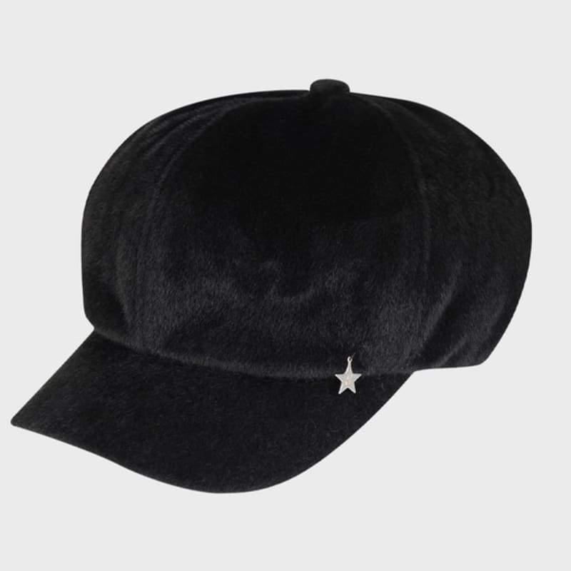 Eireve NEWSBOY CAP (BLACK)