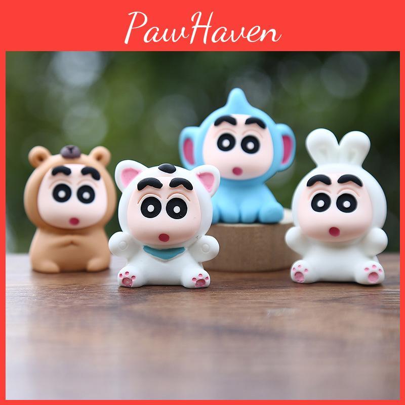 Anime Shin Crayon Chan Action Figure Model Cartoon Doll Decorations Desktop
