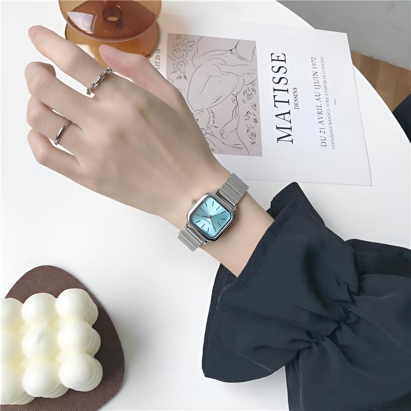 Ladies Watch Ins College Fengsen Department High Value Junior High School Student Square Quartz Watch