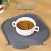 Silicone Pet Feeding Mat for Cats and Dogs - Large Size