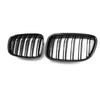 For BMW 5 Series GT F07 2010-2015 New Look Car Grille Grill Front Kidney Glossy 2 Line Double Slat  Dual Line Racing Grilles