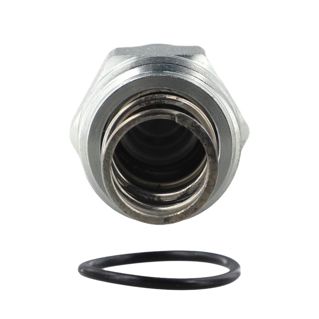 Hydraulic Quick Coupler 3/8 Inch Male Flat Face for Bobcat Loaders 753 763 773 863 A220 A300 A770 Part 7246798