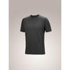 ArcTeryx ShorT Sleeve T shirT Black heaTher Dom aTqsm07173