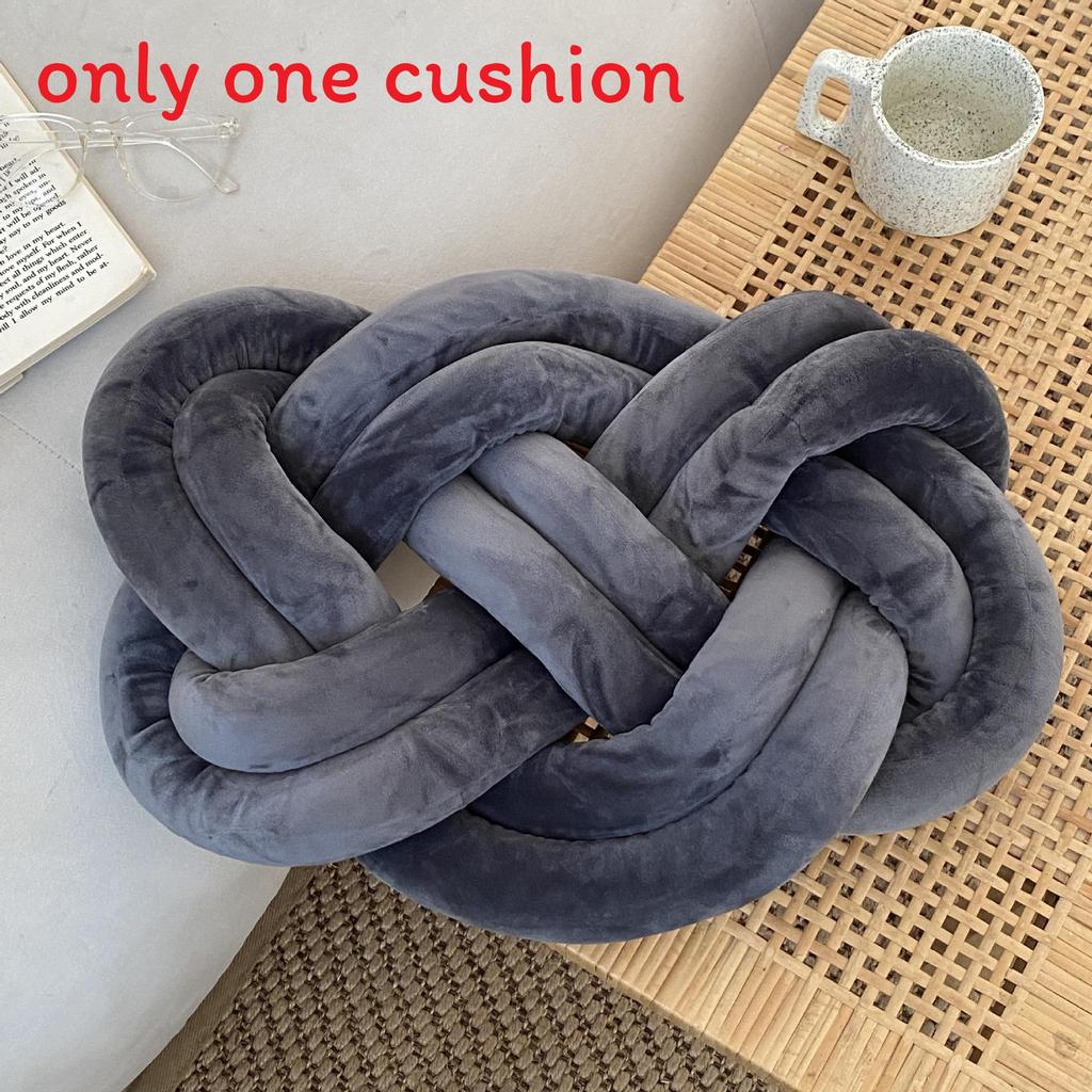 Nordic Relaxing Circular Shape Cushion For Living Room And Office Decor With Soft Plush Cover