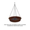 Bird Feeder Bath Tray Hanging Style Water Drinker Large Capacity Food Feeding Trays Pet for Patio Backyard Decor
