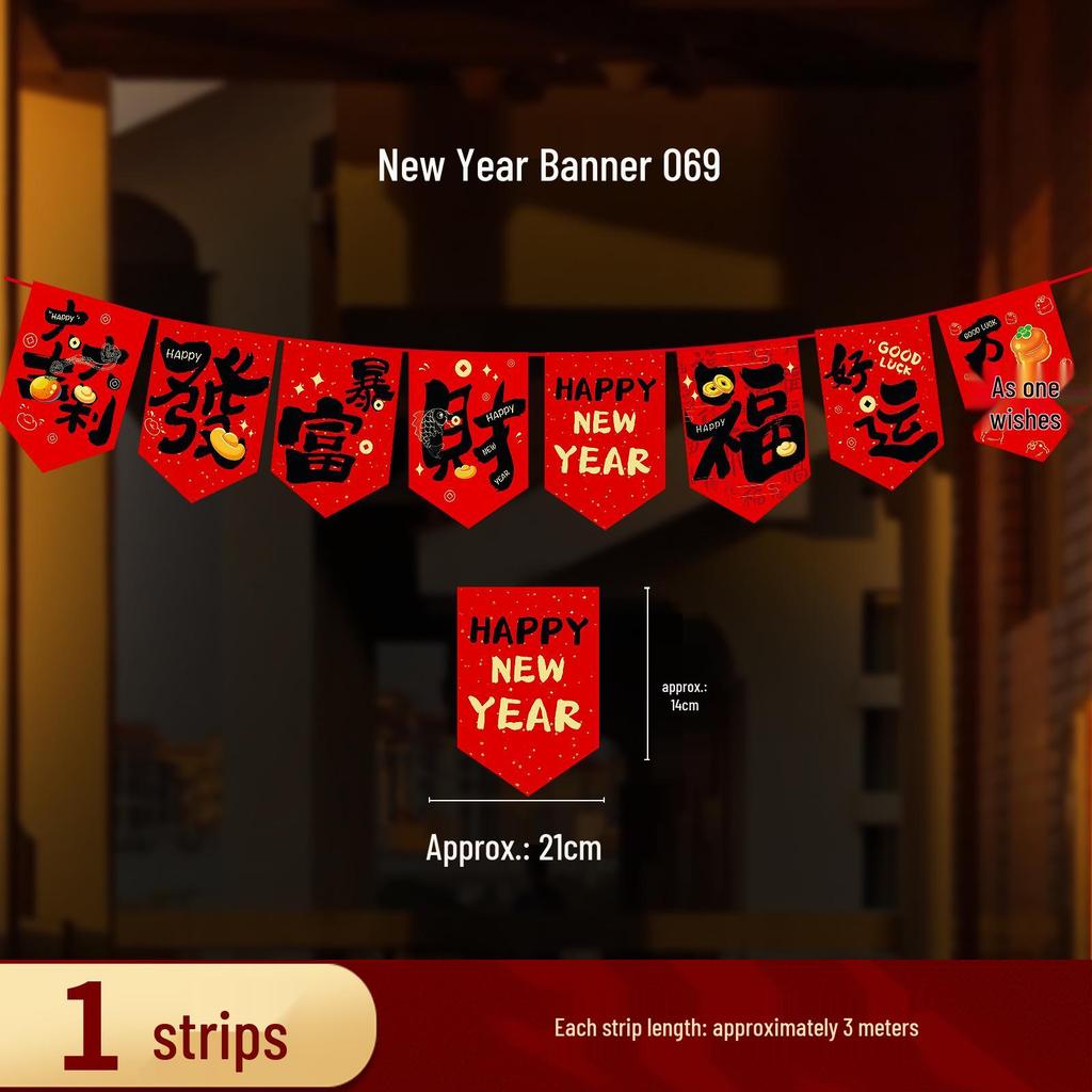 2025 New Year Decorations: Year of the Snake Pendants and Hanging Ornaments for Classrooms and Shops