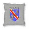 County Armagh Ancient Crest Pillowcase Polyester Linen Velvet Printed Zip Decor Throw Pillow Case Sofa Cushion Cover
