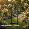 Freestanding Garden Hose Holder Sturdy Stand Homeowners