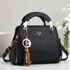 New PU Leather Handbags Structured High-end Ladies Handbag Multi-Compartment Vintage Tote Bag Gift