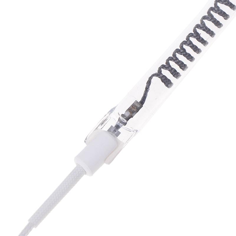 600/900/1200W Small Sun Heater Heating Lamp Tube Carbon Oven Parts Round Heating Tube Practical Electric Stove Ring Fittings